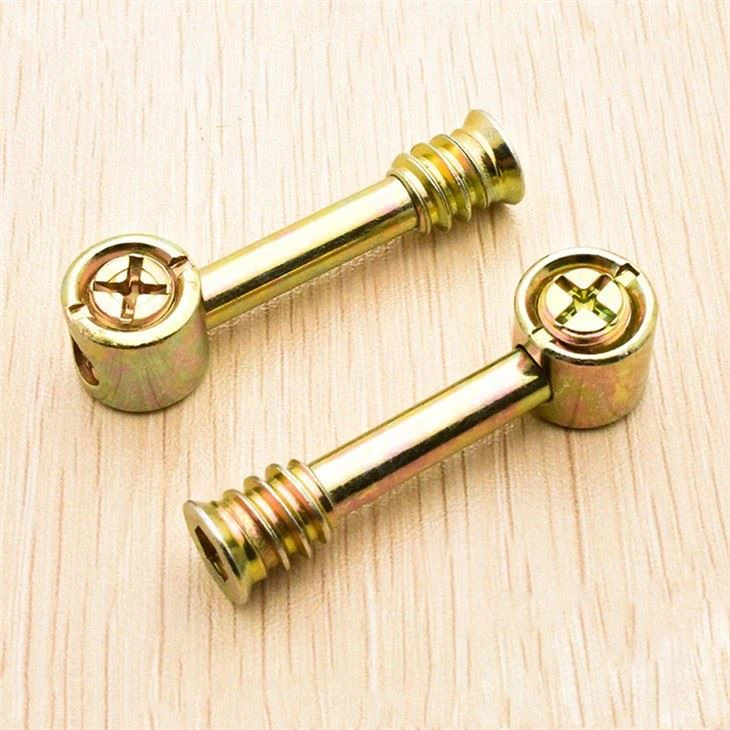 Furniture Connecting Cam Lock For Wooden Cabinet Customized