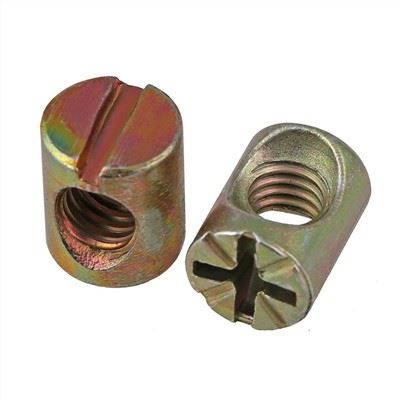 Cross Dowel Barrel Nut